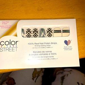Color street real nail polish strips in Costa Rica escape